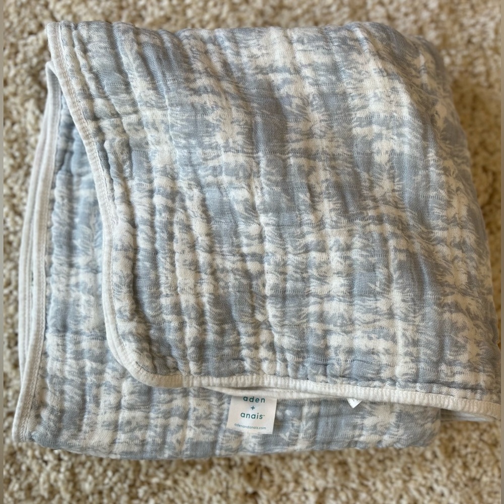 Aden Anais baby blanket